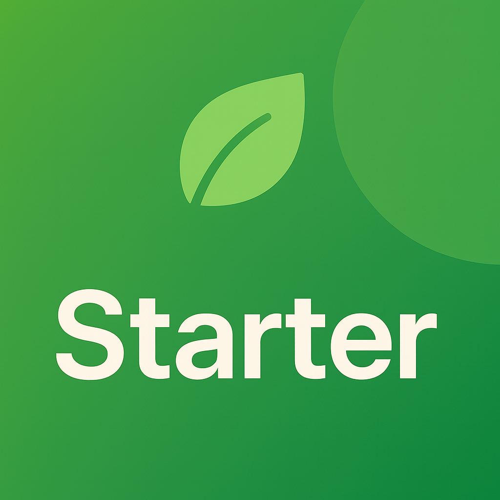 Starter Plan – Monthly